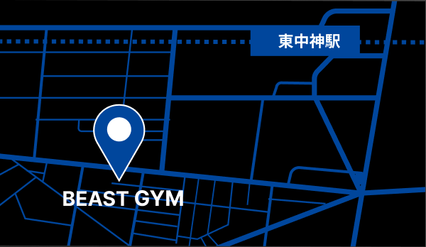 BEAST GYM 昭島店 地図